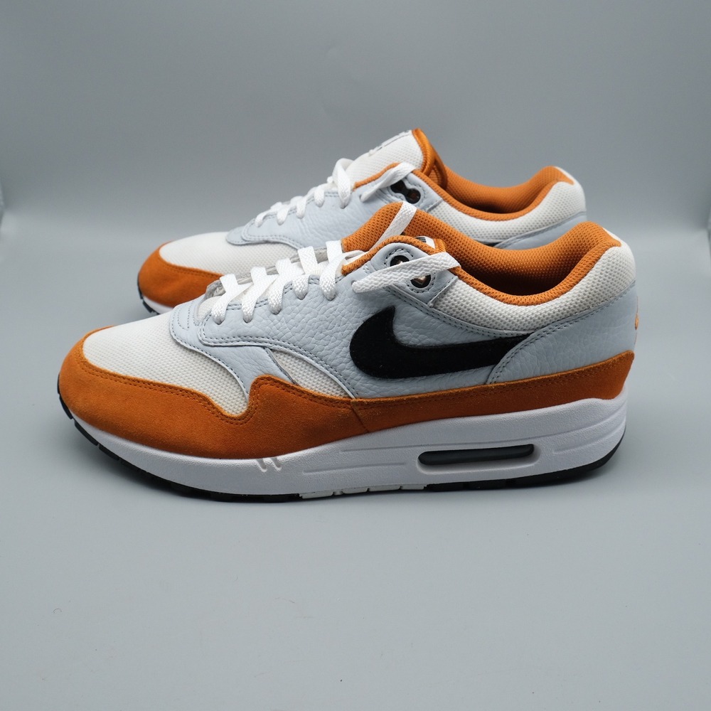 Nike Air Max 1 Men's Size 11 White Monarch Orange FN6952-101 - Picture 12 of 12